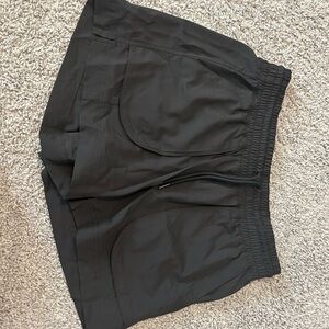 Stylish Black Athletic Shorts